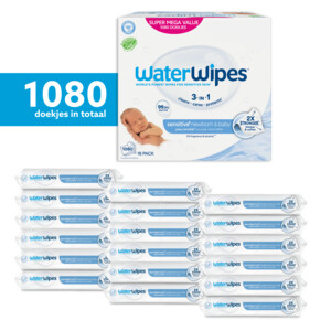 WaterWipes Baby Billendoekjes - 65.49 euro