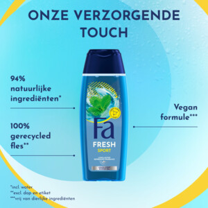 12x Fa Men Douchegel Sport - 22.53 euro