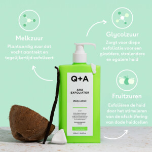 Q+A AHA Exfoliator Body Lotion - 12.29 euro