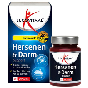 Lucovitaal Hersenen & Darm Support Bioticomel - 27.99 euro