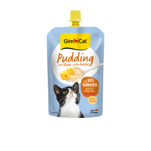 GimCat Pudding Kattensnack Kaas
