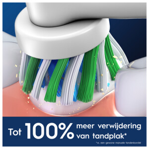 Oral-B Opzetborstels Pro Cross Action Wit - 27.99 euro