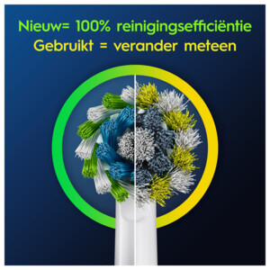 Oral-B Opzetborstels Pro Cross Action Wit - 27.99 euro
