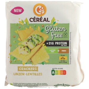 Céréal Linzen Crackers Glutenvrij en Lactosevrij - 2.25 euro