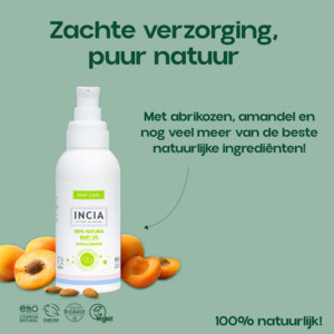 INCIA Natuurlijke Baby Olie - 14.65 euro