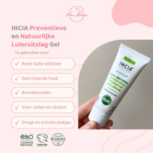 INCIA 100% Natuurlijke Preventieve Gelcrème Luieruitslag - 14.49 euro