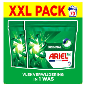Ariel 3in1 Wasmiddel Pods Original - 39.75 euro