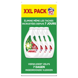 Ariel Vloeibaar Wasmiddel + Ultra Vlekverwijderaar 92 Wasbeurten - 58.49 euro