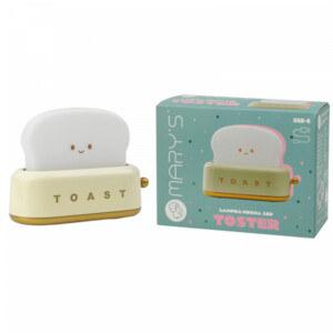 Mary's Nachtlamp Toaster Geel - 13.95 euro