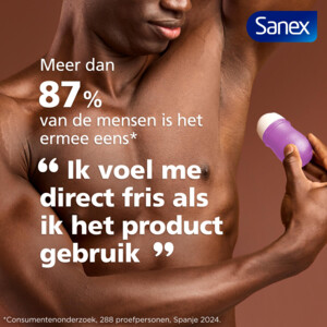 6x Sanex Deodorant Roller Dermo Invisible - 14.66 euro