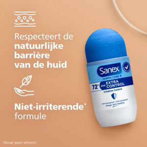 6x Sanex Deodorant Roller Dermo Extra Control - 14.66 euro