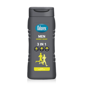 6x Odorex Douchegel For Men 3-in-1 Energy Boost - 16.89 euro