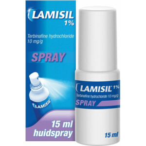 Lamisil Spray 1% Terbinafinehydrochloride 10 mg/g - 11.95 euro