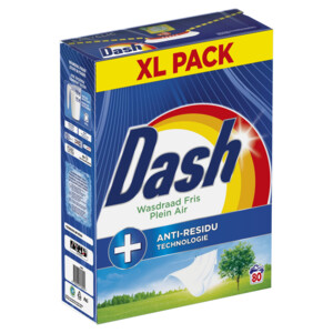 Dash Waspoeder Wasdraad Fris 80 Wasbeurten - 36.95 euro