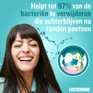 3x Listerine Mondwater Cool Mint Milde Smaak Zonder Alcohol - 19.42 euro