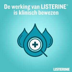 3x Listerine Mondwater Cool Mint Milde Smaak Zonder Alcohol - 19.42 euro