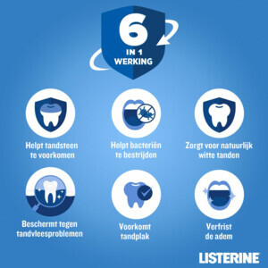 3x Listerine Total Care Bescherming Tegen Tandsteen - 22.02 euro