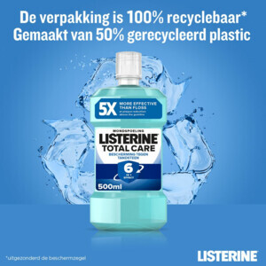 3x Listerine Total Care Bescherming Tegen Tandsteen - 22.02 euro