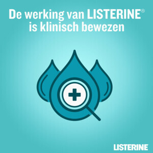 3x Listerine Mondwater Cool Mint Milde Smaak Zonder Alcohol - 27.36 euro