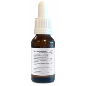 Orthica Vegan D3 druppels - 23.99 euro