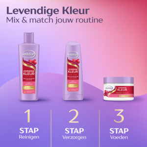 6x Andrélon Shampoo Levendige Kleur - 16.54 euro