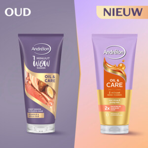 6x Andrélon WOW Masker Oil & Care - 25.89 euro