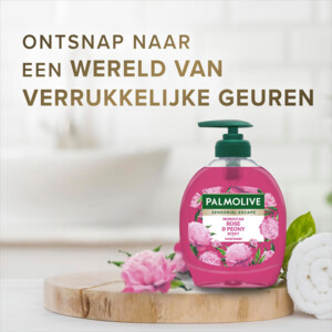 12x Palmolive Handzeep Navulling Doypack Sensorial Escape Moroccan Rose Peony - 25.74 euro