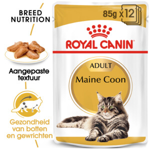 12x Royal Canin Kattenvoer Nat Maine Coon Loaf 85 gr
