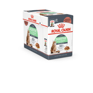 12x Royal Canin Digestive Care Gravy Kattenvoer Nat 85 gr