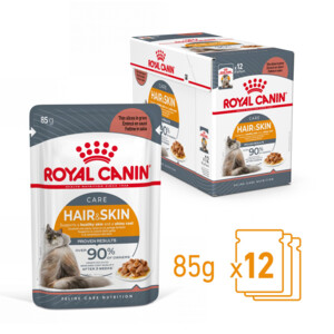 12x Royal Canin Hair & Skin Care Gravy Kattenvoer Nat 85 gr