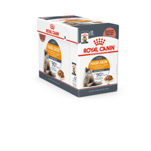 12x Royal Canin Hair & Skin Care Gravy Kattenvoer Nat 85 gr