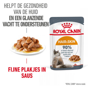 12x Royal Canin Hair & Skin Care Gravy Kattenvoer Nat 85 gr