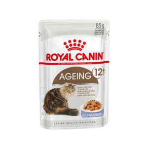 12x Royal Canin Kattenvoer Nat Ageing 12+ Jelly
