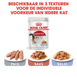 12x Royal Canin Instinctive Jelly Kattenvoer Nat 85 gr