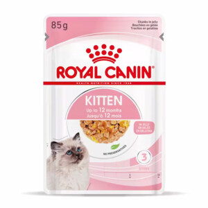 12x Royal Canin Kitten Jelly Kattenvoer Nat