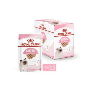 12x Royal Canin Kitten Loaf Kattenvoer Nat 85 gr