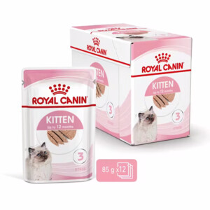 12x Royal Canin Kitten Loaf Kattenvoer Nat 85 gr
