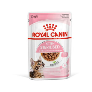 12x Royal Canin Kitten Sterilised Gravy Kattenvoer Nat