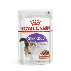 12x Royal Canin Sterilised Gravy Kattenvoer Nat