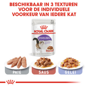 12x Royal Canin Sterilised Gravy Kattenvoer Nat 85 gr