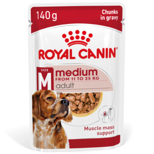 10x Royal Canin Medium Adult Hondenvoer Nat
