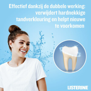 Listerine Mondwater Advanced White Mild - 7.99 euro