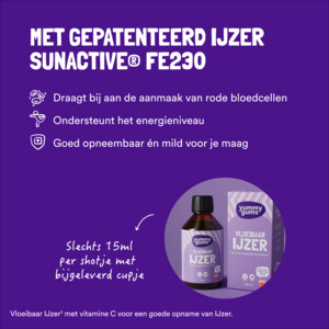 Yummygums IJzer Vloeibaar - 24.95 euro
