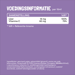 Yummygums IJzer Vloeibaar - 24.95 euro