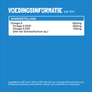 Yummygums Omega-3 Algenolie Vloeibaar - 29.95 euro