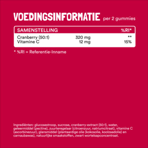 Yummygums Cranberry Complex - 24.95 euro