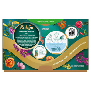 Robijn 3-in-1 Wascapsules Paradise Secret - 5.49 euro