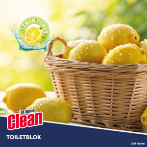 6x At Home Toiletblok Lemon - 5.71 euro