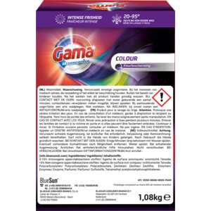 8x Gama Poeder Wasmiddel Regular 18 Wasbeurten - 26.79 euro