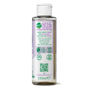 Happy Earth Baby & Kids 100% Natuurlijke Badolie - 9.99 euro